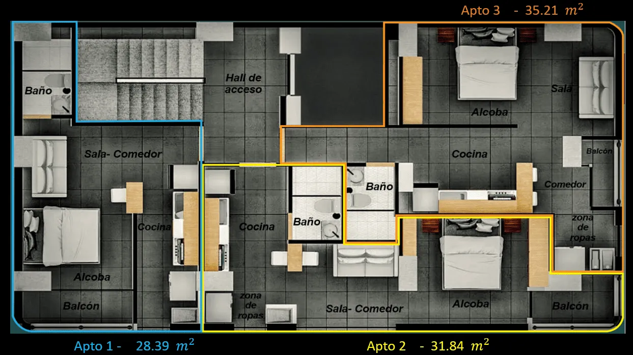 Proyectos Inmobiliarios en Colombia, Antioquia, Sabaneta / Inversiones, Apartamentos, Propiedad Raíz, Vivienda Nueva, Inversión En Propiedad Raíz Para Airbnb 2